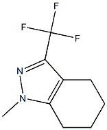 4,5,6,7-TETRAHYDRO-1-METHYL-3-TRIFLUOROMETHYL-1H-INDAZOLE 结构式