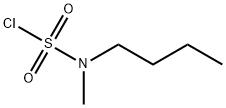 BUTYL(METHYL)SULFAMOYL CHLORIDE 结构式