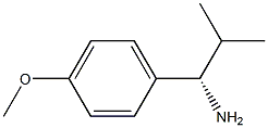 (1S)-1-(4-METHOXYPHENYL)-2-METHYLPROPYLAMINE 结构式