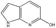 6-Hydroxy-7-azaindole 结构式