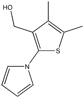 (4,5-DIMETHYL-2-PYRROL-1-YL-THIOPHEN-3-YL)-METHANOL 结构式