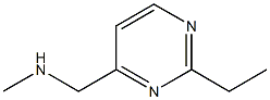 (2-ETHYL-PYRIMIDIN-4-YLMETHYL)-METHYL-AMINE 结构式