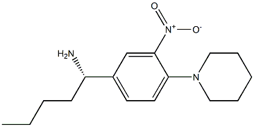 (1S)-1-(3-NITRO-4-PIPERIDYLPHENYL)PENTYLAMINE 结构式