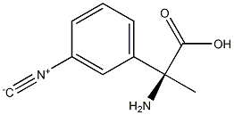 (2S)-2-AMINO-2-(3-ISOCYANOPHENYL)PROPANOIC ACID 结构式