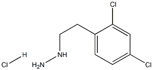 [2-(2,4-DICHLORO-PHENYL)-ETHYL]-HYDRAZINE HYDROCHLORIDE 结构式