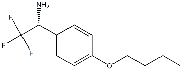 (1R)-1-(4-BUTOXYPHENYL)-2,2,2-TRIFLUOROETHYLAMINE 结构式