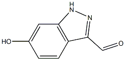 6-Hydroxy-1H-indazole-3-carboxaldehyde 结构式