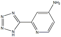 2-(1H-Tetrazol-5-yl)-pyridin-4-ylamine 结构式