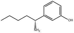 3-((1R)-1-AMINOPENTYL)PHENOL 结构式