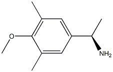 (1R)-1-(4-METHOXY-3,5-DIMETHYLPHENYL)ETHYLAMINE 结构式