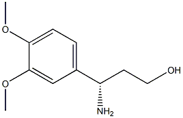 (S)-3,4-二甲氧基苯丙氨醇 结构式