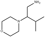 3-甲基-2-(吗啉-4-基)丁-1-胺 结构式