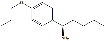 (1R)-1-(4-PROPOXYPHENYL)PENTYLAMINE 结构式