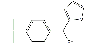 4-TERT-BUTYLPHENYL-(2-FURYL)METHANOL 结构式