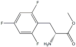 METHYL (2R)-2-AMINO-3-(2,4,6-TRIFLUOROPHENYL)PROPANOATE 结构式