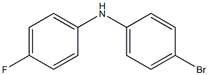 4-BROMO-4'-FLUORODIPHENYLAMINE 结构式