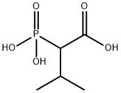 1-CARBOXY-2-METHYLPROPYLPHOSPHONIC ACID 结构式