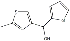 5-METHYL-2-THIENYL-(3-THIENYL)METHANOL 结构式