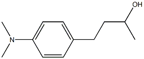 4-(4-(二甲氨基)苯基)丁-2-醇 结构式