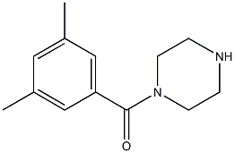 1-(3,5-DIMETHYLBENZOYL)PIPERAZINE 结构式