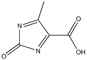 1,3-DIHYDRO-IMIDAZOL-2-ONE-5-METHYL-4-CARBOXYLIC ACID 结构式