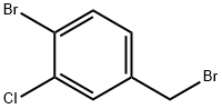 2-氯-4-溴甲基溴苯 结构式