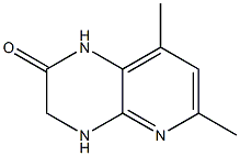 6,8-DIMETHYL-3,4-DIHYDROPYRIDO[2,3-B]PYRAZIN-2(1H)-ONE 结构式