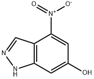 4-硝基-1H-吲唑-6-醇 结构式