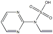 2-(VINYLSULFOAMINO)-PYRIMIDINE 结构式