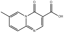 7-METHYL-4-OXO-4H-PYRIDO[1,2-A]PYRIMIDINE-3-CARBOXYLIC ACID 结构式