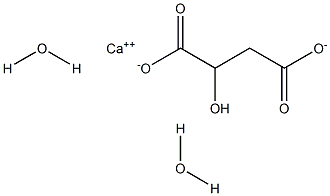 CALCIUM MALATE DIHYDRATE 结构式