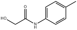 2-羟基-N-(4-甲基苯基)乙酰胺 结构式
