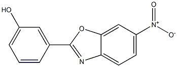 3-(6-NITROBENZO[D]OXAZOL-2-YL)PHENOL 结构式