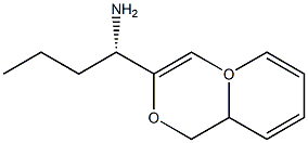 1-(2H,3H-BENZO[3,4-E]1,4-DIOXIN-6-YL)(1S)BUTYLAMINE 结构式