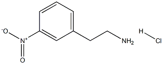 间硝基苯乙胺盐酸盐 结构式