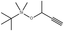 叔丁基-二甲基-(甲基-丙-2-炔氧基)硅烷 结构式