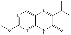 6-ISOPROPYL-2-METHOXYPTERIDIN-7(8H)-ONE 结构式