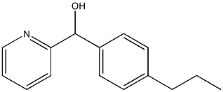 4-N-PROPYLPHENYL-(2-PYRIDYL)METHANOL 结构式