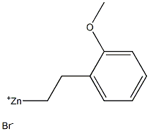 2-Methoxyphenethylzinc bromide 结构式