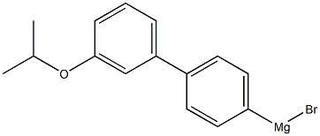 4-(3-ISOPROPOXYPHENYL)PHENYLMAGNESIUM BROMIDE 结构式