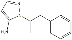 2-(1-METHYL-2-PHENYL-ETHYL)-2H-PYRAZOL-3-YLAMINE 结构式