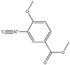 METHYL-3-ISOCYANO-4-METHOXY-BENZOATE 结构式