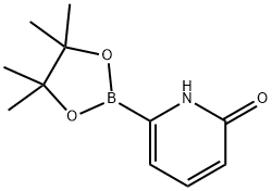 6-羟基吡啶-2-硼酸频哪醇酯 结构式