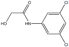 N-(3,5-Dichlorophenyl)-2-hydroxyacetamide 结构式