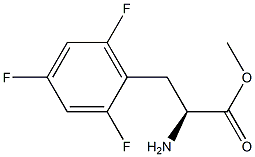 METHYL (2S)-2-AMINO-3-(2,4,6-TRIFLUOROPHENYL)PROPANOATE 结构式