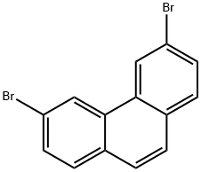 3,6-二溴菲 结构式