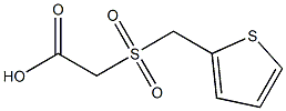 [(THIEN-2-YLMETHYL)SULFONYL]ACETIC ACID 结构式