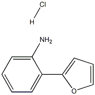 2-(2-FURYL)ANILINE HYDROCHLORIDE 结构式