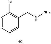 (2-氯苄基)双盐酸肼 结构式