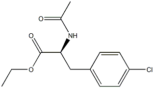 AC-DL-PHE(4-CL)-OET 结构式